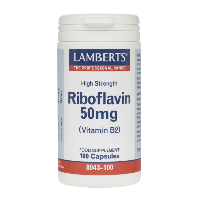 LAMBERTS Riboflavin 50mg βιταμίνη Β2